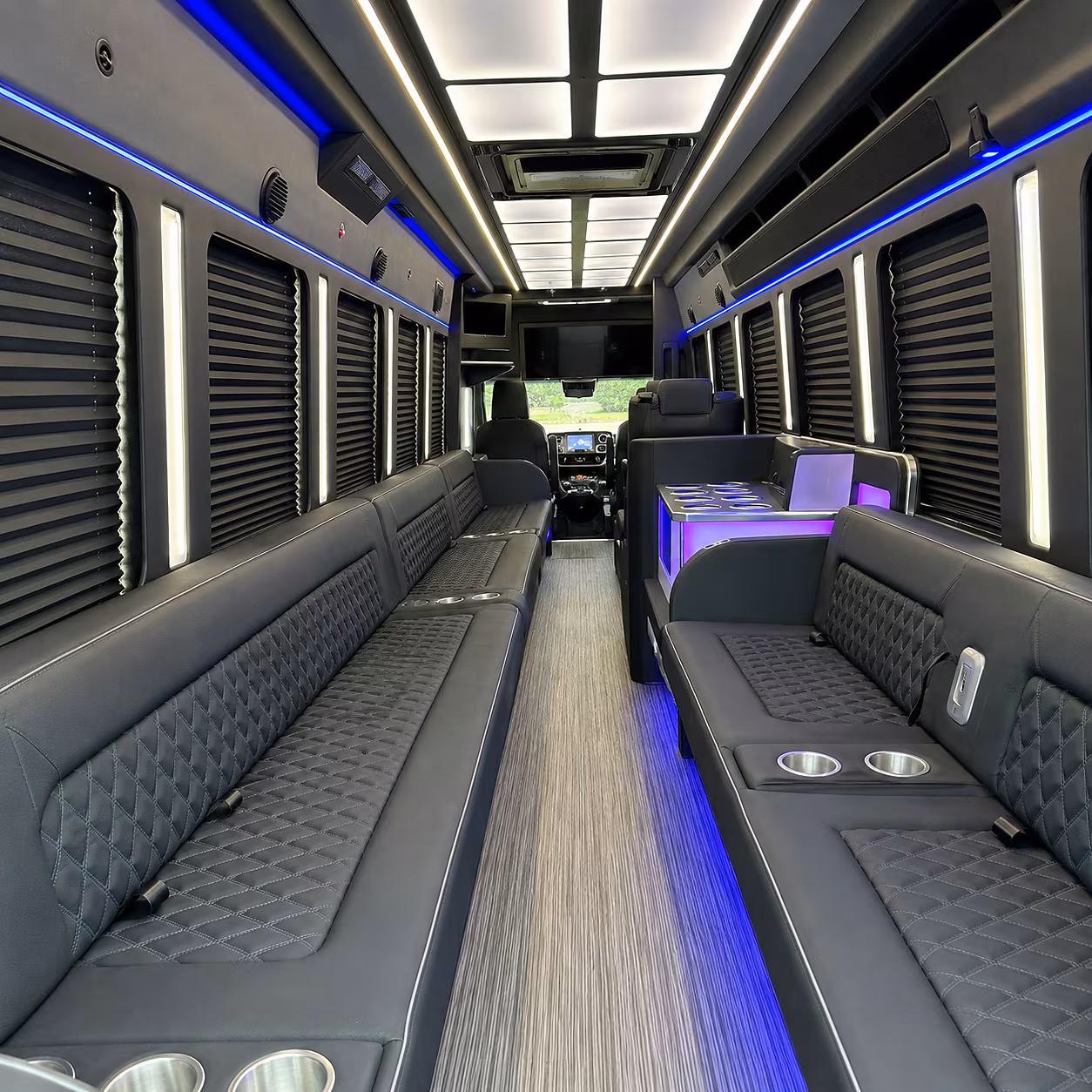 largo party bus rentals inside