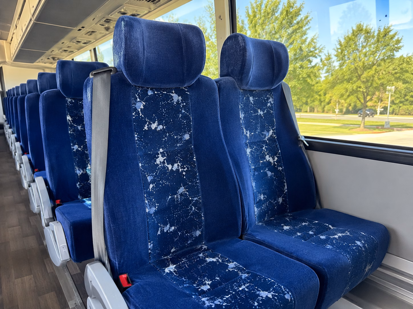 largo sporting event transportation onboard seating