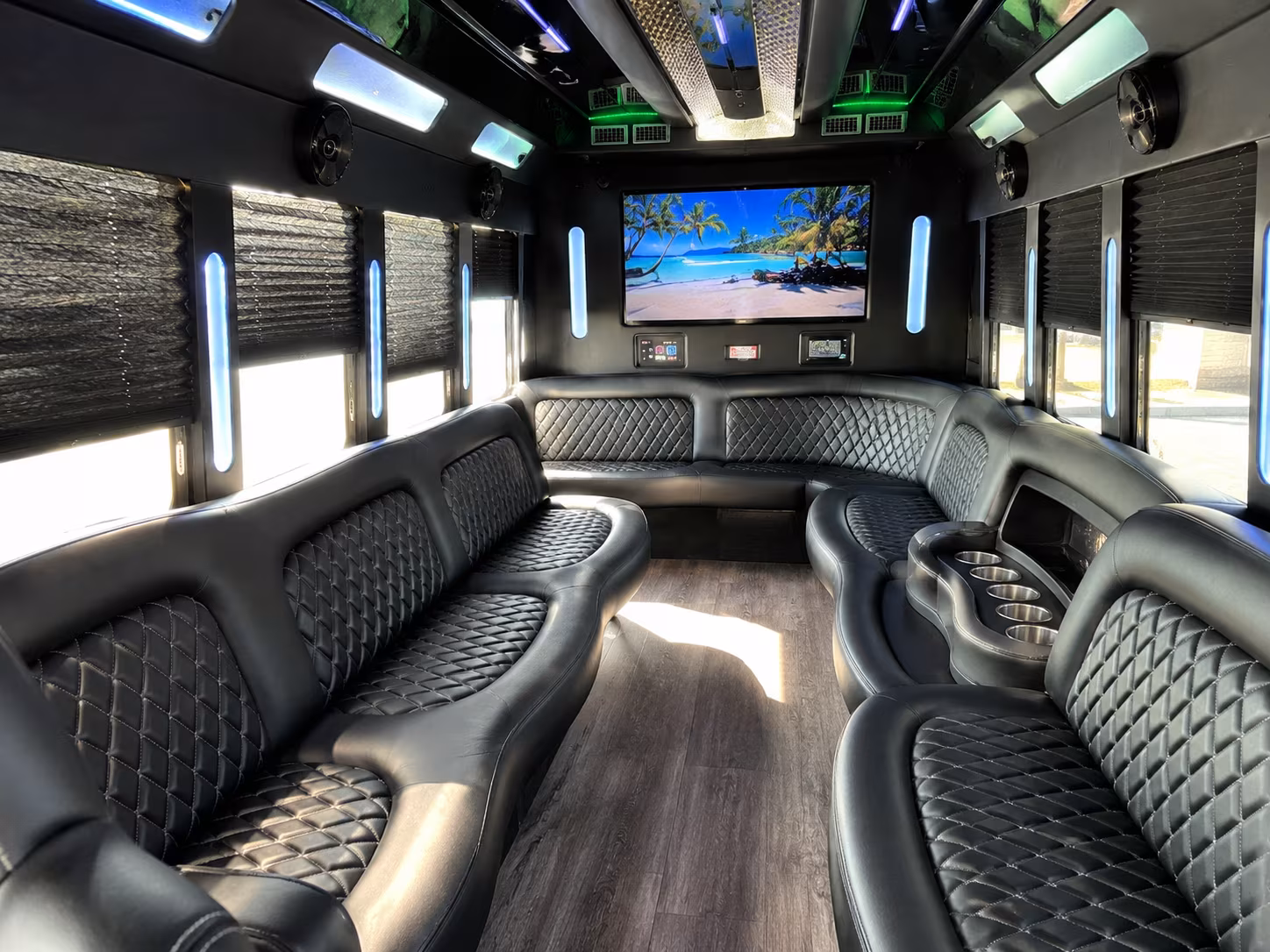 party buses to clearwater beach prom venues arrive in style